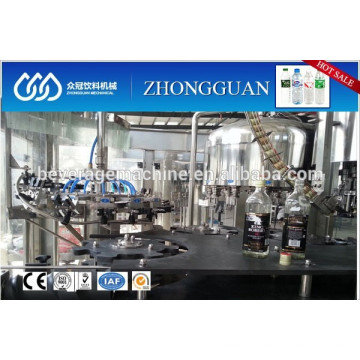 Glass bottle filling machine/ROPP capping machine